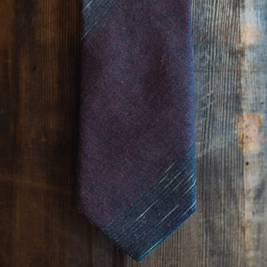 Vintage Stripe Cotton Necktie